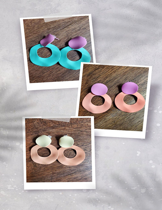 Anything But Nude Earrings Color Pop
