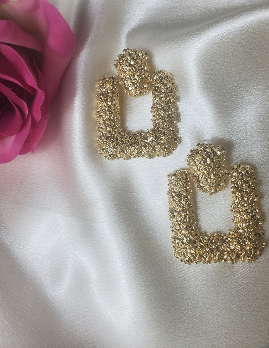 Glam Elite Gold Boxed Earrings