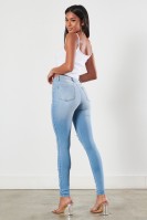 HOOD BABY  Blue Ripped Jeans